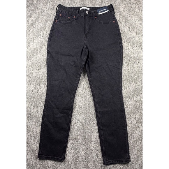 Abercrombie & Fitch Denim - Abercrombie & Fitch Jeans Women 28 Short Black Curve Love High Rise Mom‎ Denim